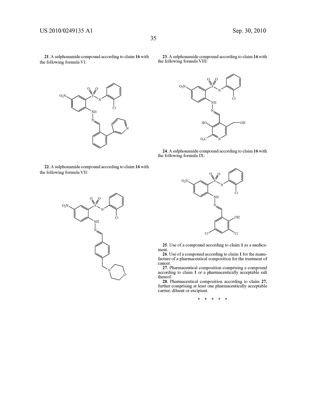 SULFONAMIDES AND THEIR USE AS A MEDICAMENT - diagram, schematic, and image 36