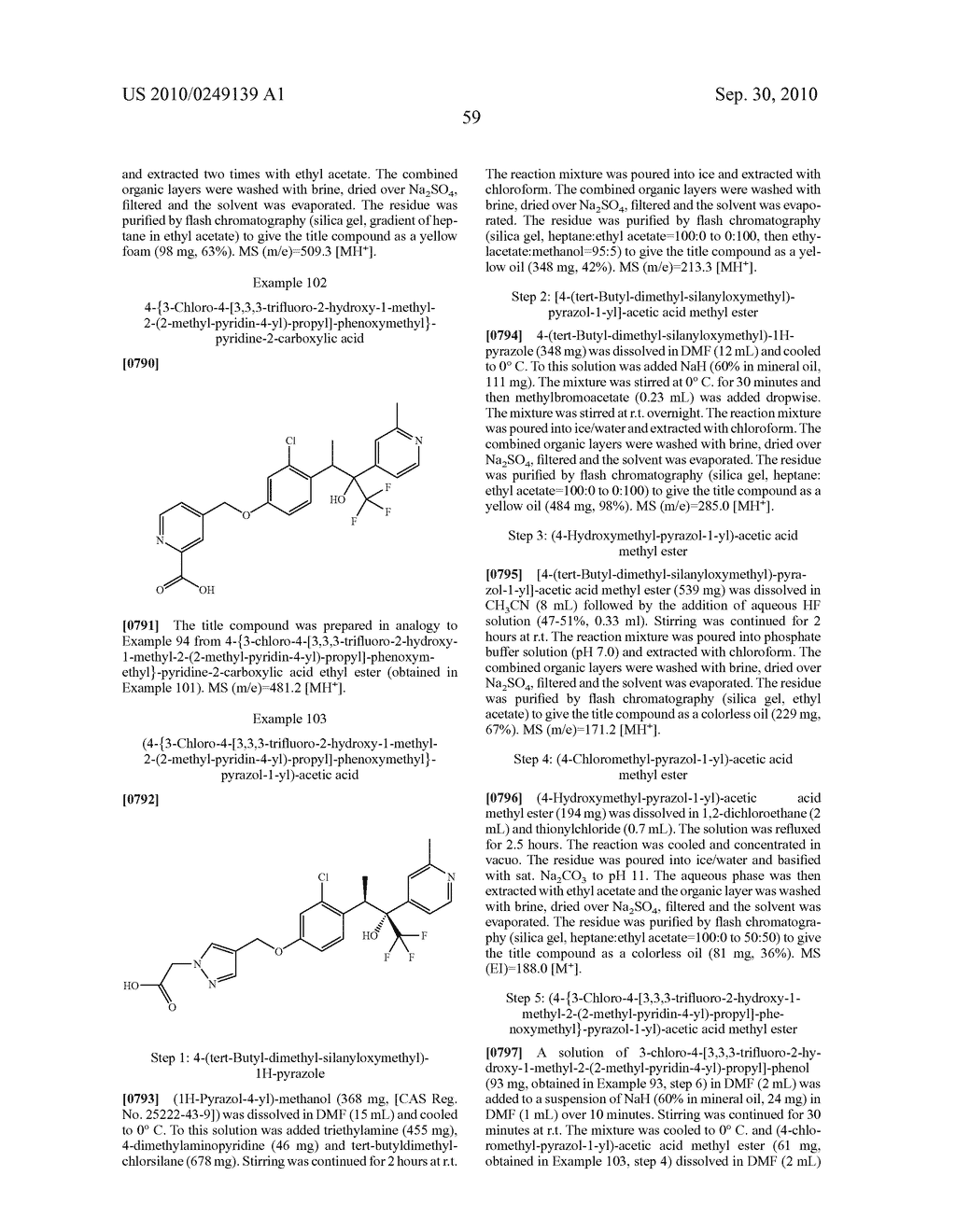 1,1,1-TRIFLUORO-2-HYDROXYPROPYL COMPOUNDS - diagram, schematic, and image 60