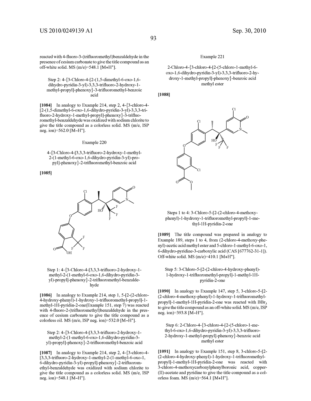 1,1,1-TRIFLUORO-2-HYDROXYPROPYL COMPOUNDS - diagram, schematic, and image 94