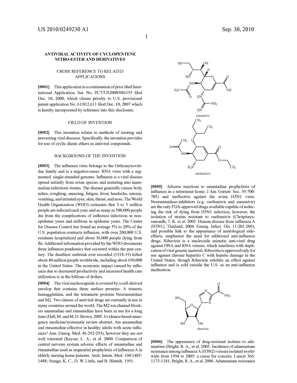 ANTIVIRAL ACTIVITY OF CYCLOPENTENE NITRO-ESTER AND DERIVATIVES - diagram, schematic, and image 12