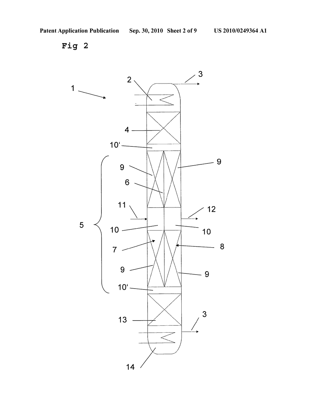 CLEANING DEVICE FOR SEPARATING DILACTIDE FROM MIXTURES, POLYMERISATION DEVICE, METHOD FOR SEPARATING DILACTIDE FROM MIXTURES AND USE THEREOF - diagram, schematic, and image 03