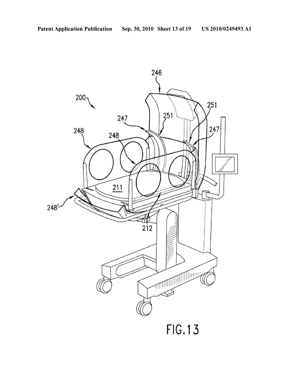 WARMING THERAPY DEVICE INCLUDING RETRACTABLE HOOD MEMBER - diagram, schematic, and image 14