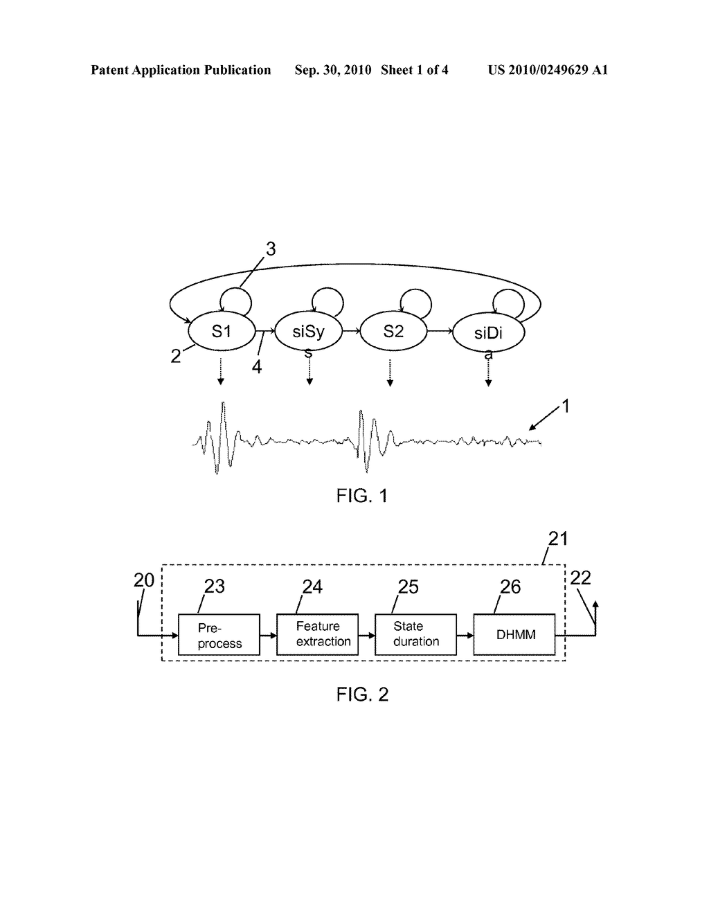 SEGMENTING A CARDIAC ACOUSTIC SIGNAL - diagram, schematic, and image 02