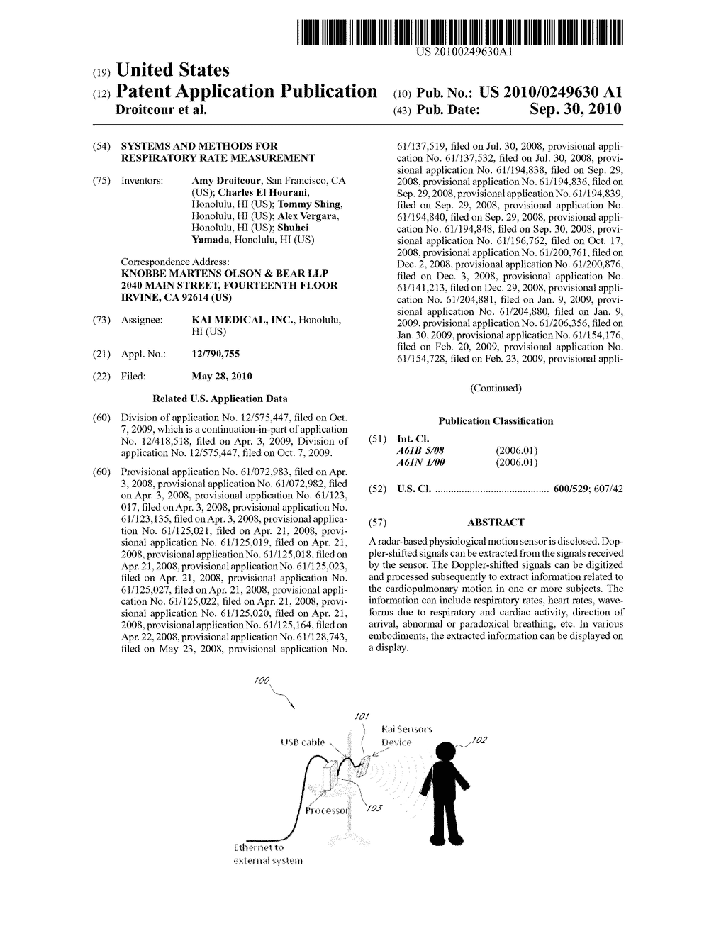 SYSTEMS AND METHODS FOR RESPIRATORY RATE MEASUREMENT - diagram, schematic, and image 01