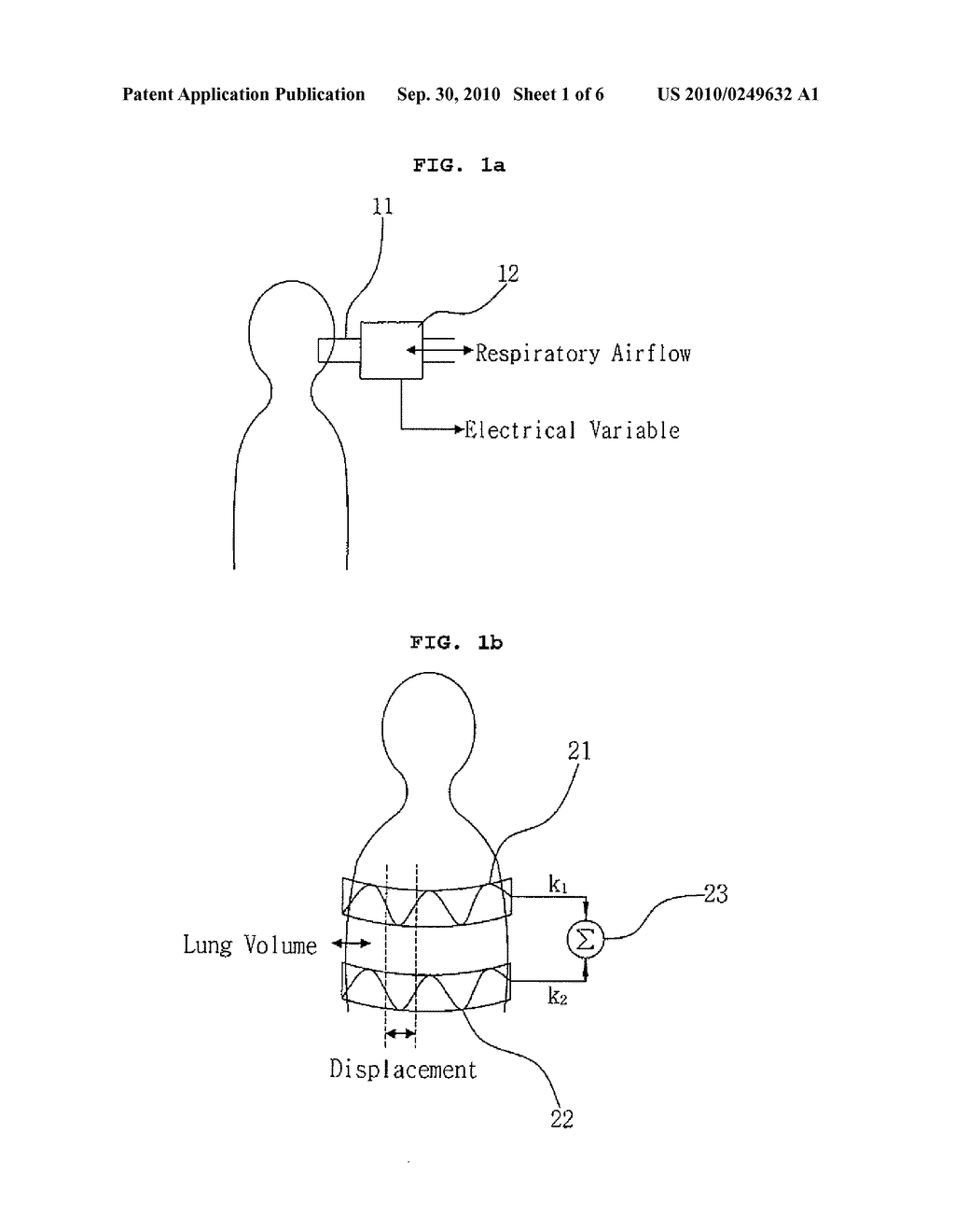 METHOD AND SYSTEM OF MONITORING RESPIRATORY SIGNAL BY RADIO - diagram, schematic, and image 02