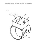 Biological Signal Measuring Apparatus diagram and image