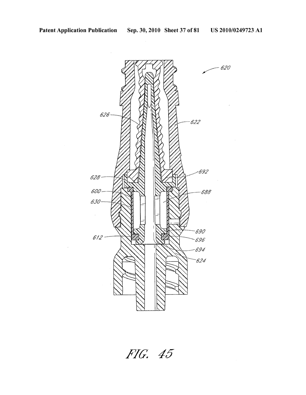 MEDICAL CONNECTORS AND METHODS OF USE - diagram, schematic, and image 38