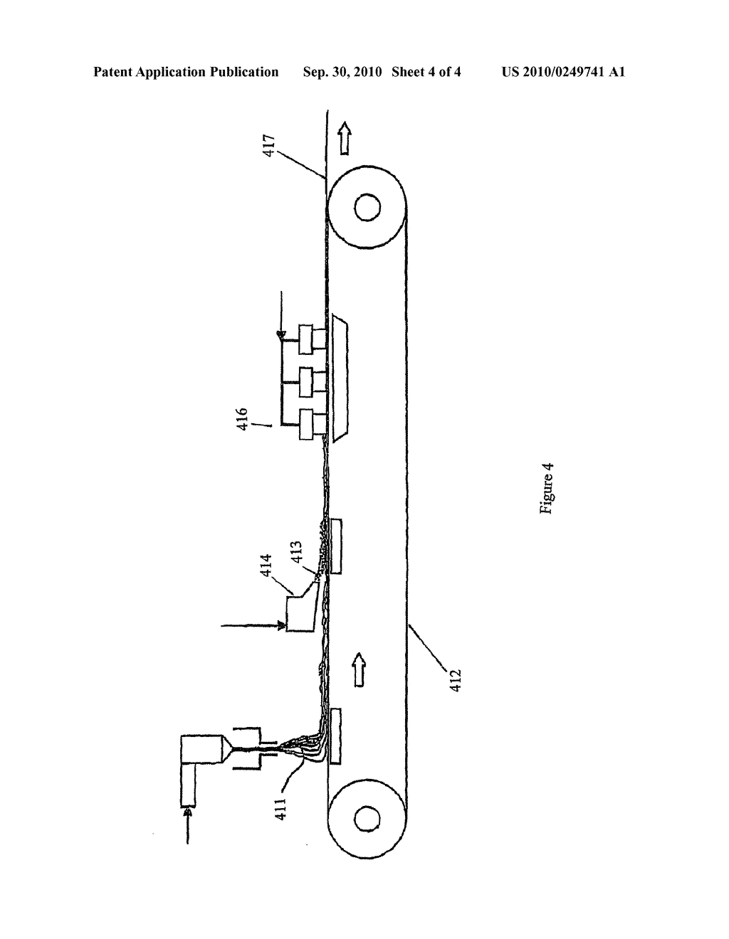 NON-WOVEN MATERIAL FOR USE AS A BODY FACING SHEET IN AN ABSORBENT ARTICLE - diagram, schematic, and image 05