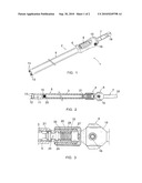  INSTRUMENT FOR PLACING A BONE SCREW, NOTABLY A SO CALLED  POLYAXIAL  SCREW OF VERTEBRAL OSTEOSYNTHESIS EQUIPMENT diagram and image