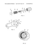  INSTRUMENT FOR PLACING A BONE SCREW, NOTABLY A SO CALLED  POLYAXIAL  SCREW OF VERTEBRAL OSTEOSYNTHESIS EQUIPMENT diagram and image