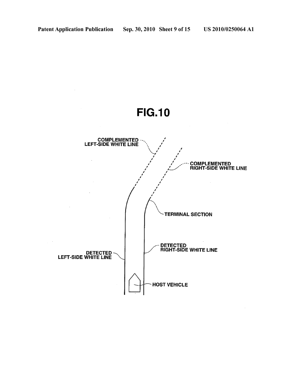 CONTROL APPARATUS FOR VEHICLE IN WHICH TRAVELING ENVIRONMENT RECOGNITION APPARATUS IS INSTALLED - diagram, schematic, and image 10