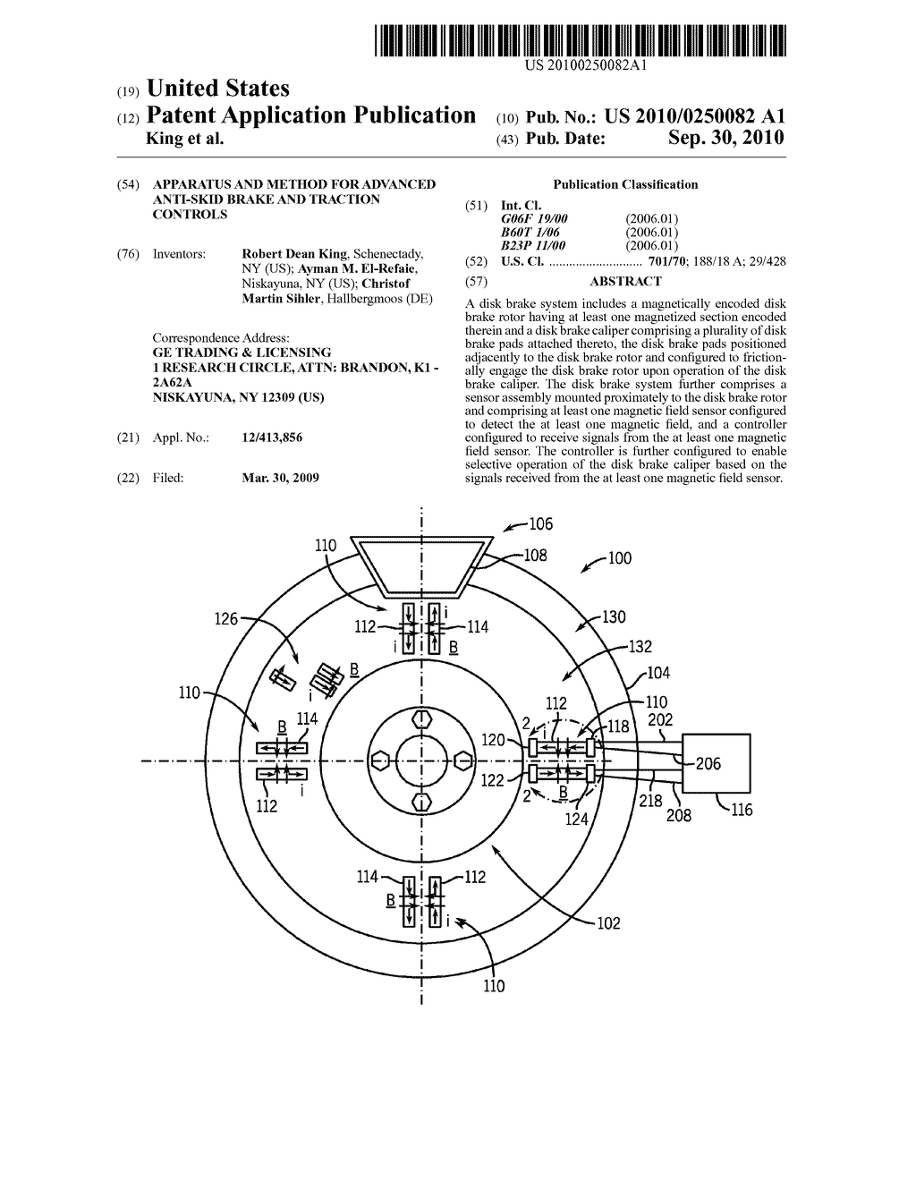 APPARATUS AND METHOD FOR ADVANCED ANTI-SKID BRAKE AND TRACTION CONTROLS - diagram, schematic, and image 01