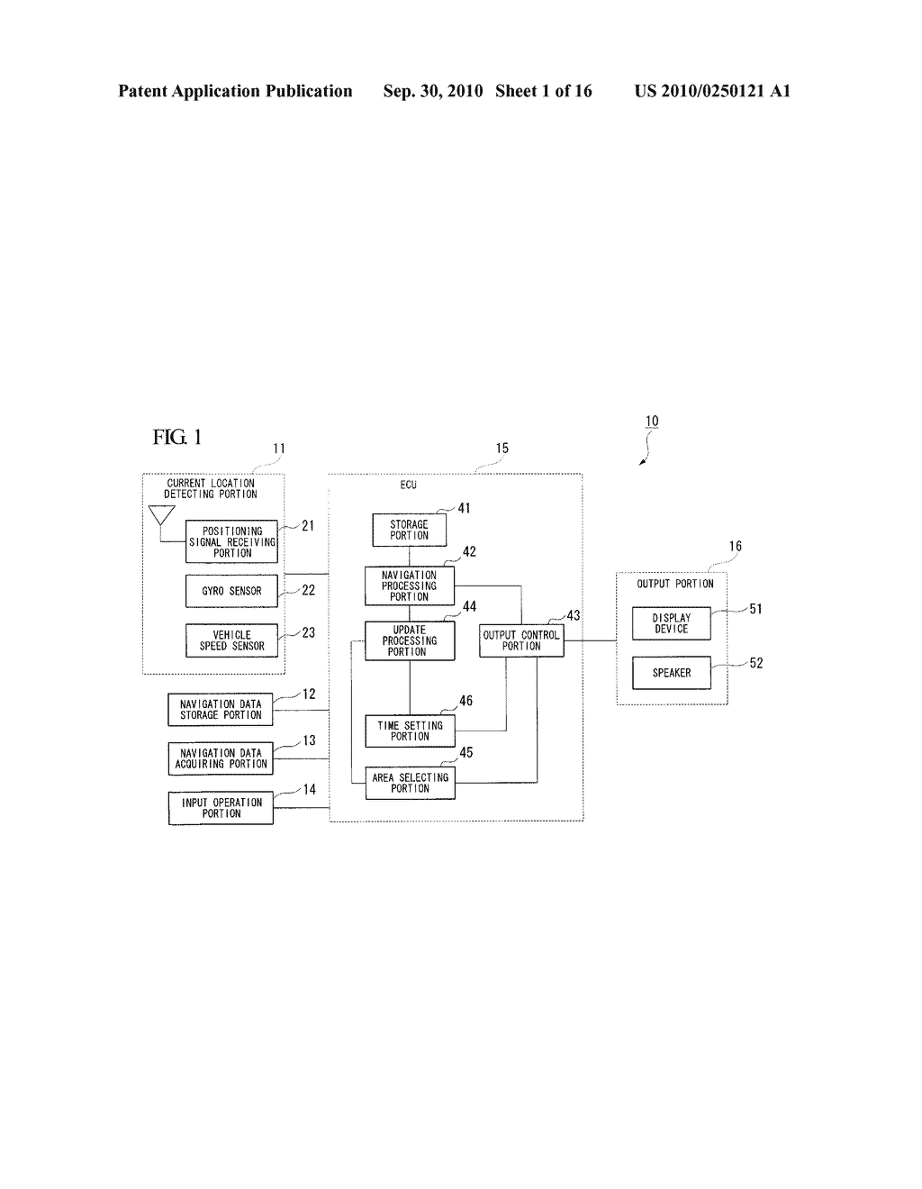 NAVIGATION DEVICE, DATA UPDATING METHOD AND PROGRAM - diagram, schematic, and image 02