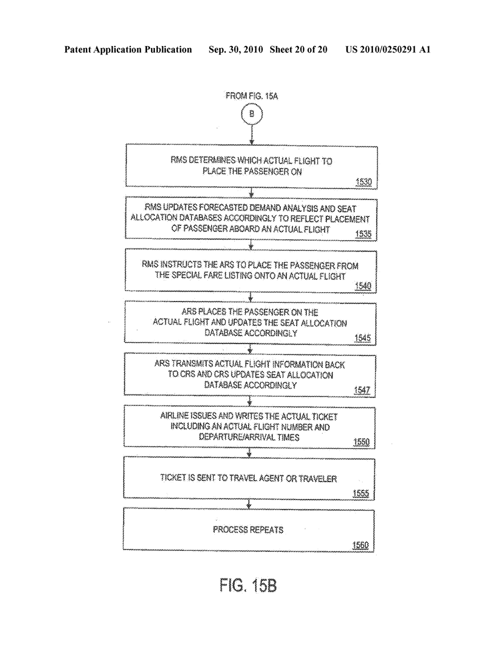 METHOD AND APPARATUS FOR THE SALE OF AIRLINE-SPECIFIED FLIGHT TICKETS - diagram, schematic, and image 21