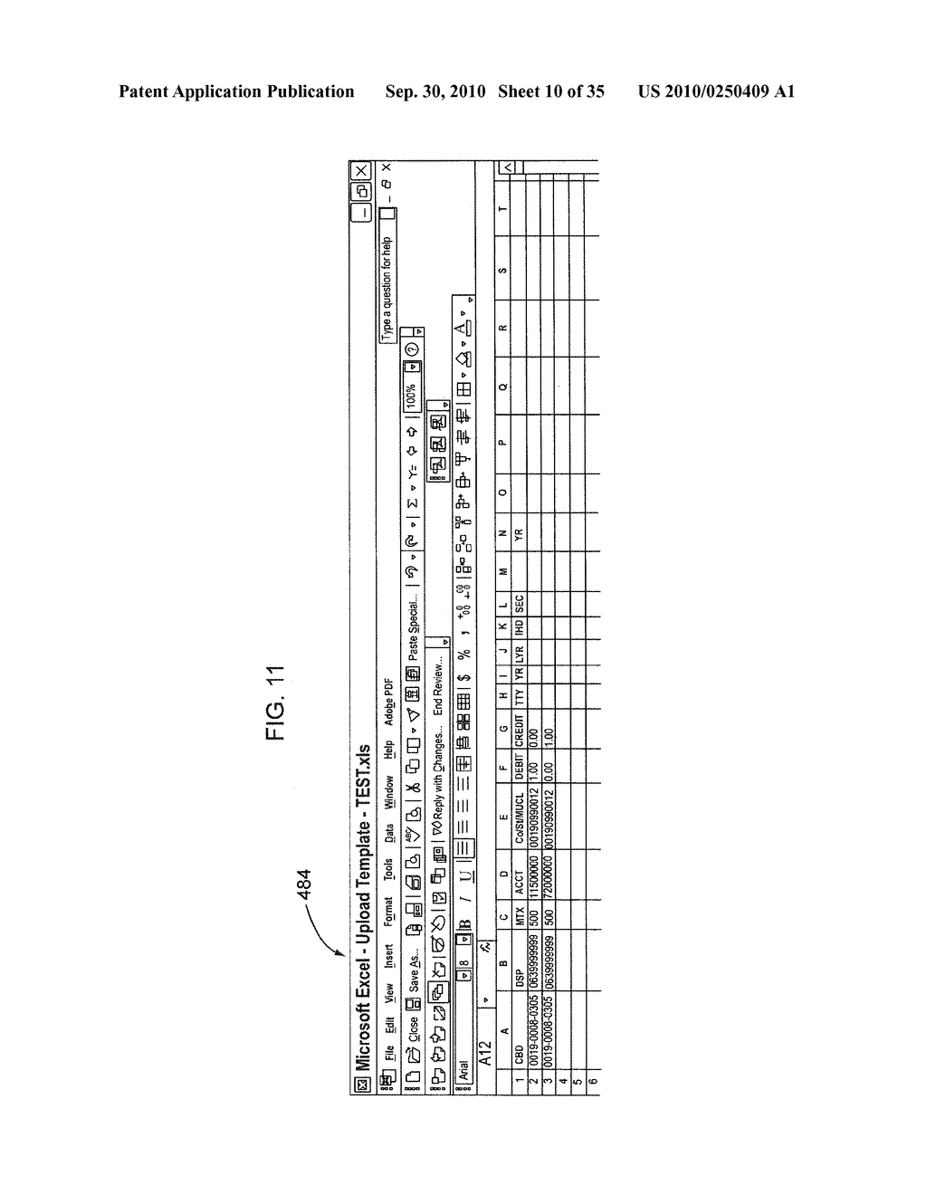 Computer-implemented method and system for posting journal entries to general ledger - diagram, schematic, and image 11