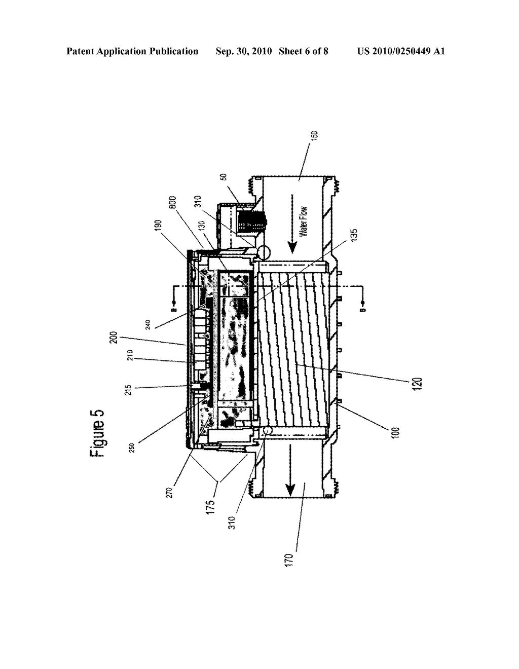 INLINE CHLORINATOR WITH INTEGRAL CONTROL PACKAGE, HEAT DISSIPATION AND WARRANTY INFORMATION ACCUMULATOR - diagram, schematic, and image 07