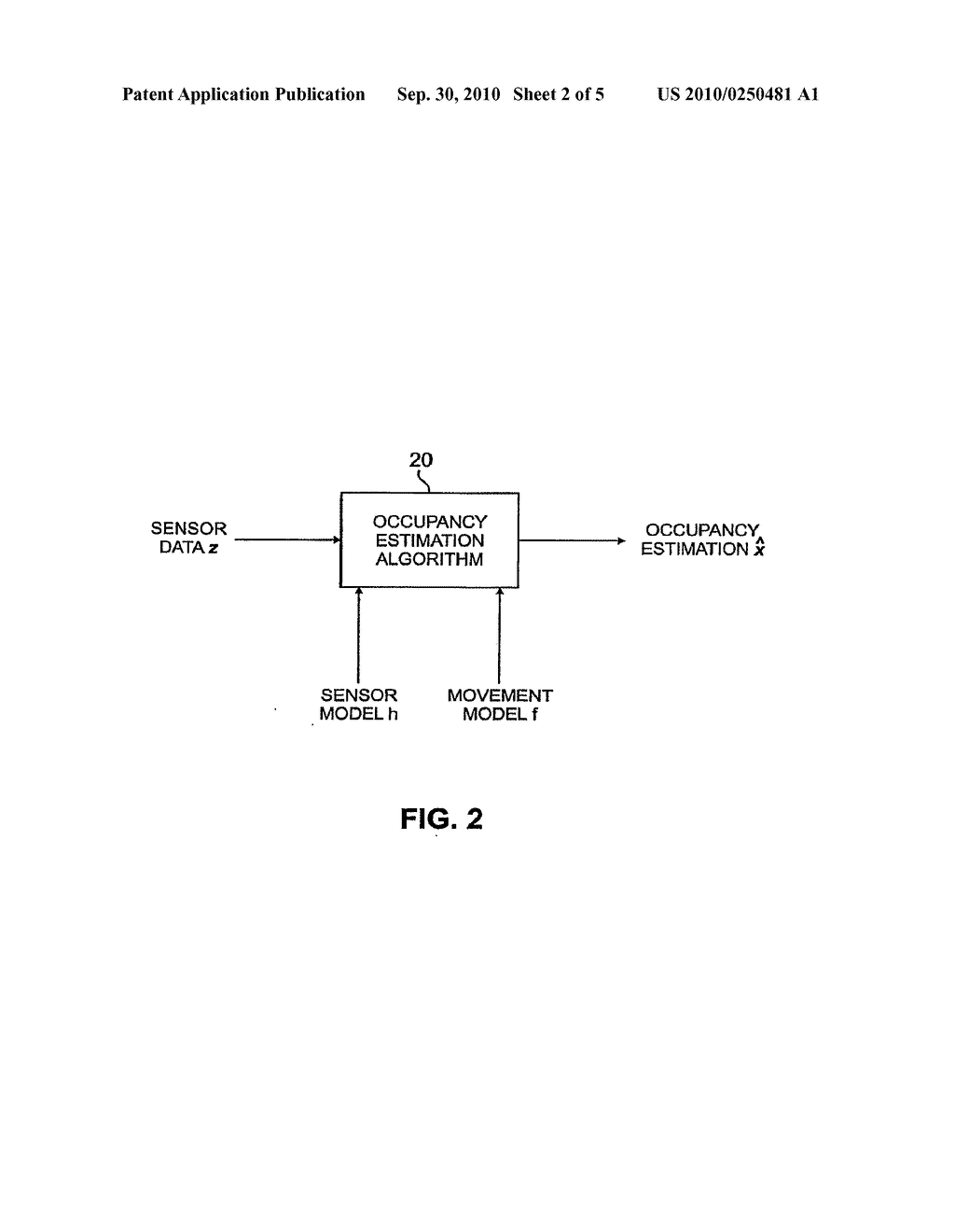 SYSTEM AND METHOD FOR OCCUPANCY ESTIMATION - diagram, schematic, and image 03