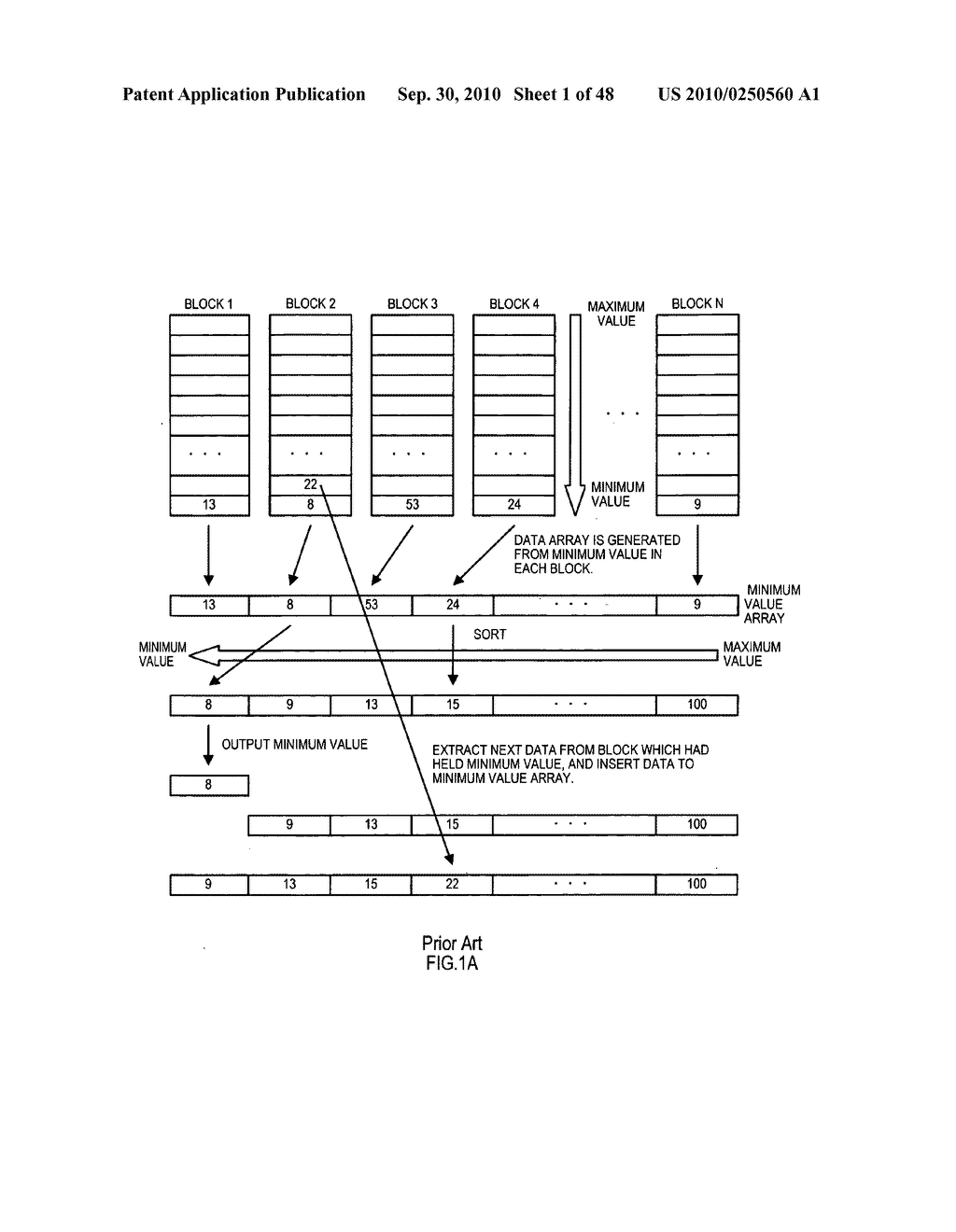 Bit string merge sort device, method, and program - diagram, schematic, and image 02