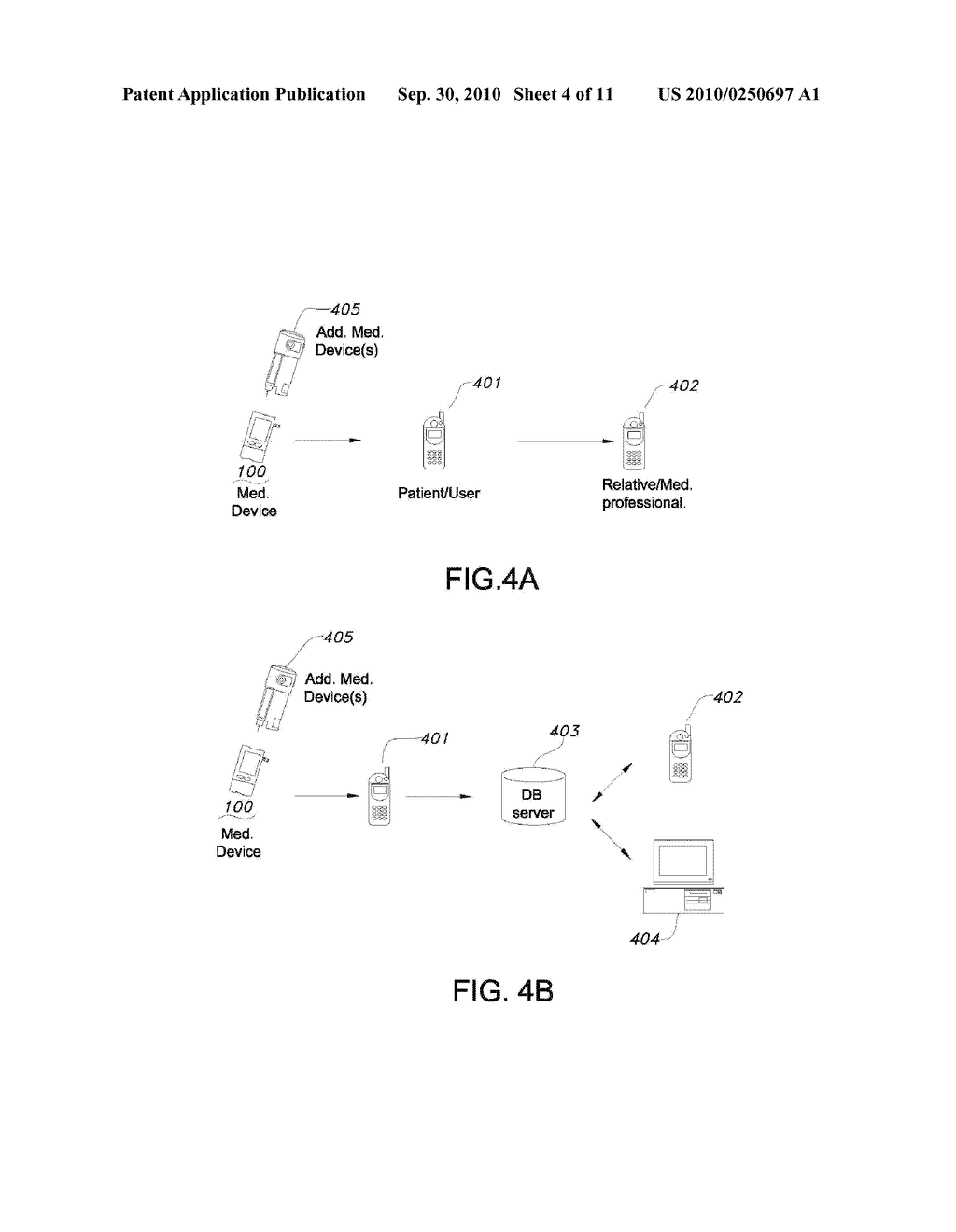 Portable Device And Method Of Communicating Medical Data Information - diagram, schematic, and image 05
