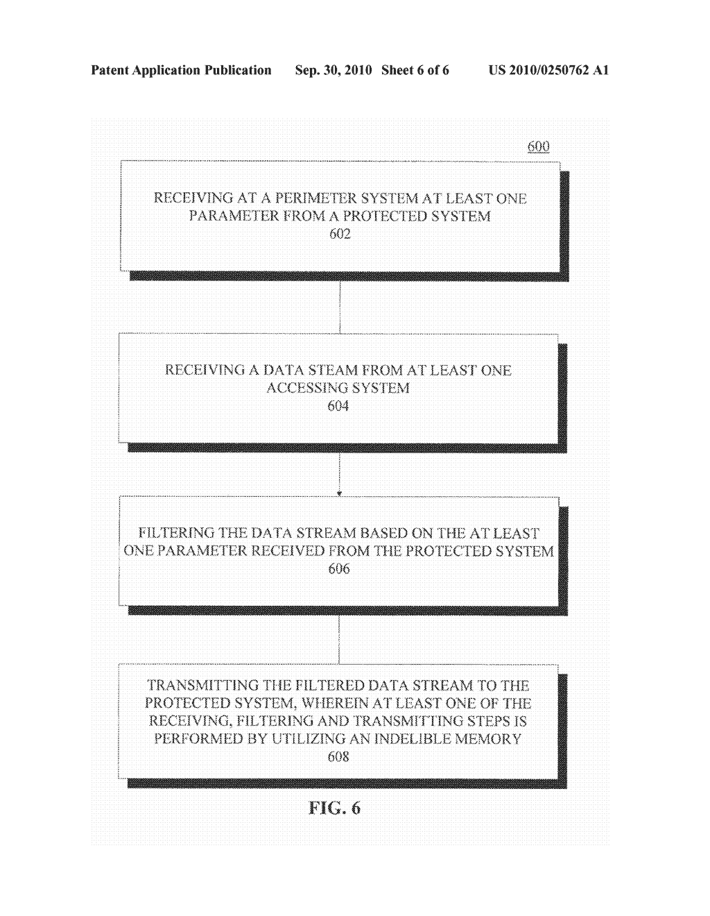 METHOD AND SYSTEM FOR REGULATING ENTRY OF DATA INTO A PROTECTED SYSTEM - diagram, schematic, and image 07