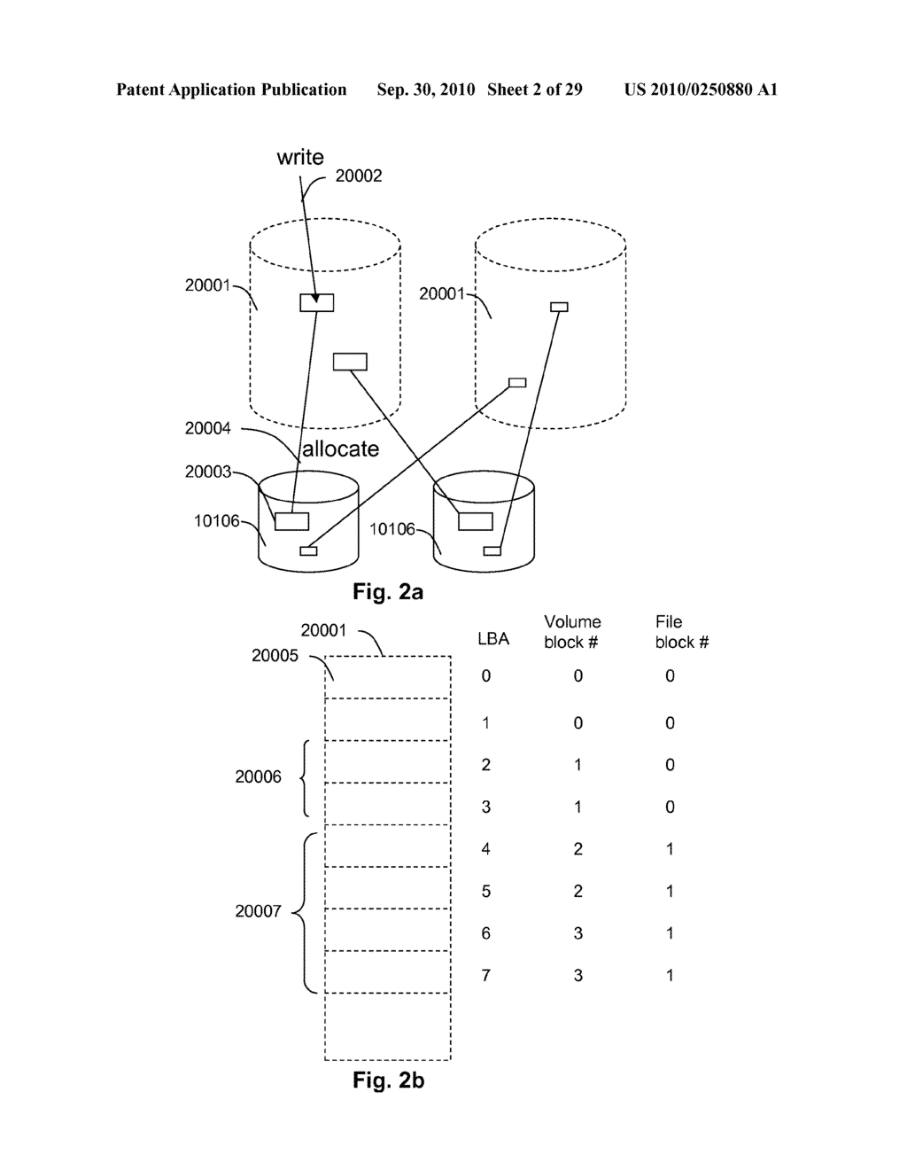 METHODS AND APPARATUS FOR BACKUP AND RESTORE OF THIN PROVISIONING VOLUME - diagram, schematic, and image 03