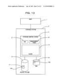 STORAGE CONTROL DEVICE, STORAGE SYSTEM, AND COPYING METHOD diagram and image