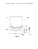 SYSTEM AND METHOD OF PROVIDING SCALABLE COMPUTING BETWEEN A PORTABLE COMPUTING DEVICE AND A PORTABLE COMPUTING DEVICE DOCKING STATION diagram and image