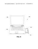 SYSTEM AND METHOD OF PROVIDING SCALABLE COMPUTING BETWEEN A PORTABLE COMPUTING DEVICE AND A PORTABLE COMPUTING DEVICE DOCKING STATION diagram and image