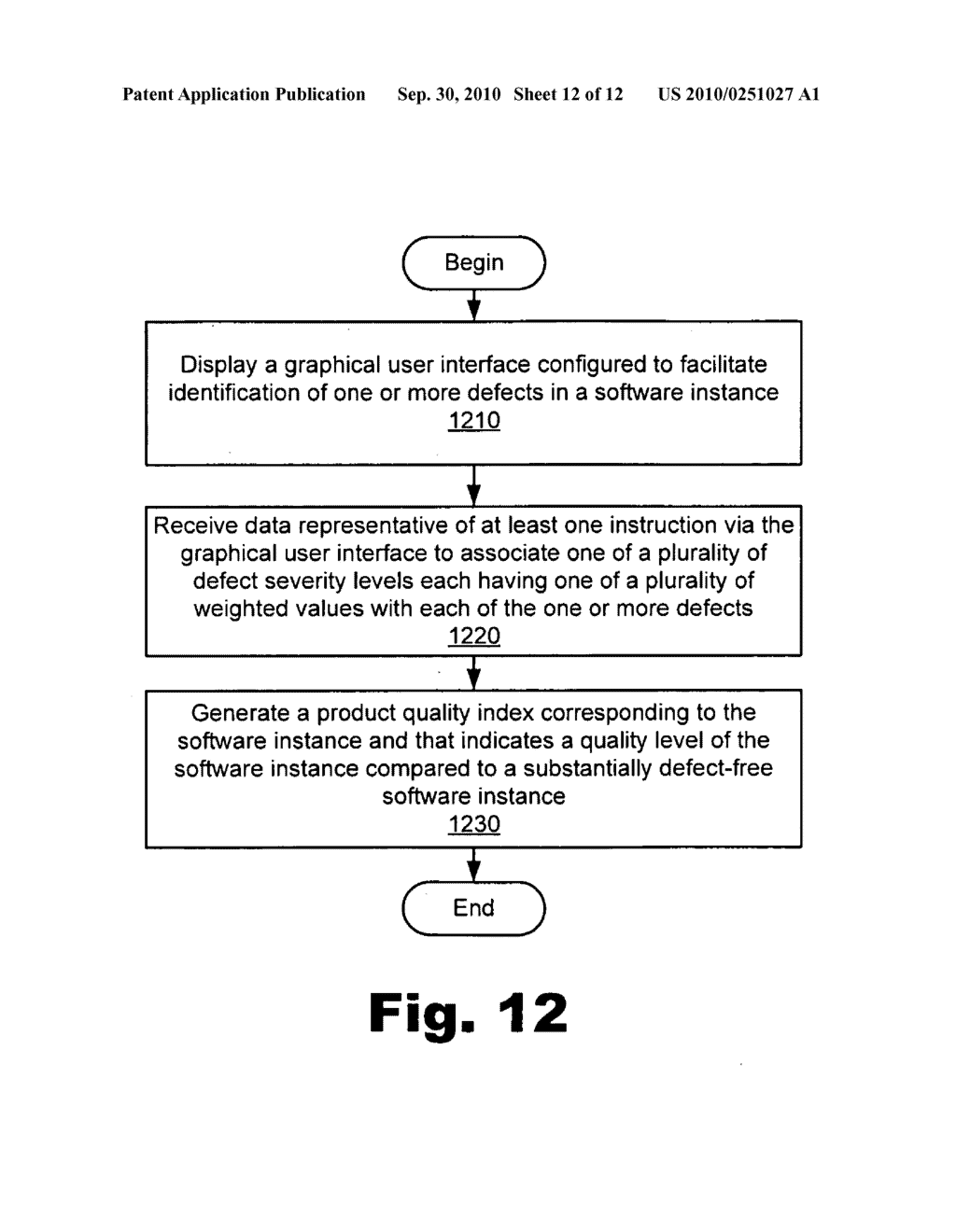 METHODS AND SYSTEMS OF DETERMINING A QUALITY LEVEL OF A SOFTWARE INSTANCE - diagram, schematic, and image 13