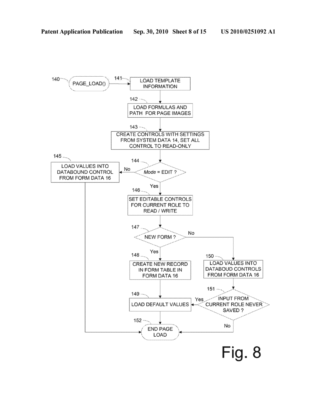 Method and System for Processing Fixed Format Forms Online - diagram, schematic, and image 09