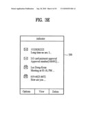 Mobile Terminal Providing Graphic User Interface and Method of Providing Graphic User Interface Using the Same diagram and image