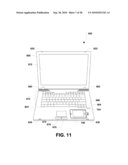 SYSTEM AND METHOD OF MANAGING THE EXECUTION OF APPLICATIONS AT A PORTABLE COMPUTING DEVICE AND A PORTABLE COMPUTING DEVICE DOCKING STATION diagram and image