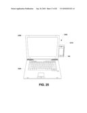 SYSTEM AND METHOD OF MANAGING THE EXECUTION OF APPLICATIONS AT A PORTABLE COMPUTING DEVICE AND A PORTABLE COMPUTING DEVICE DOCKING STATION diagram and image