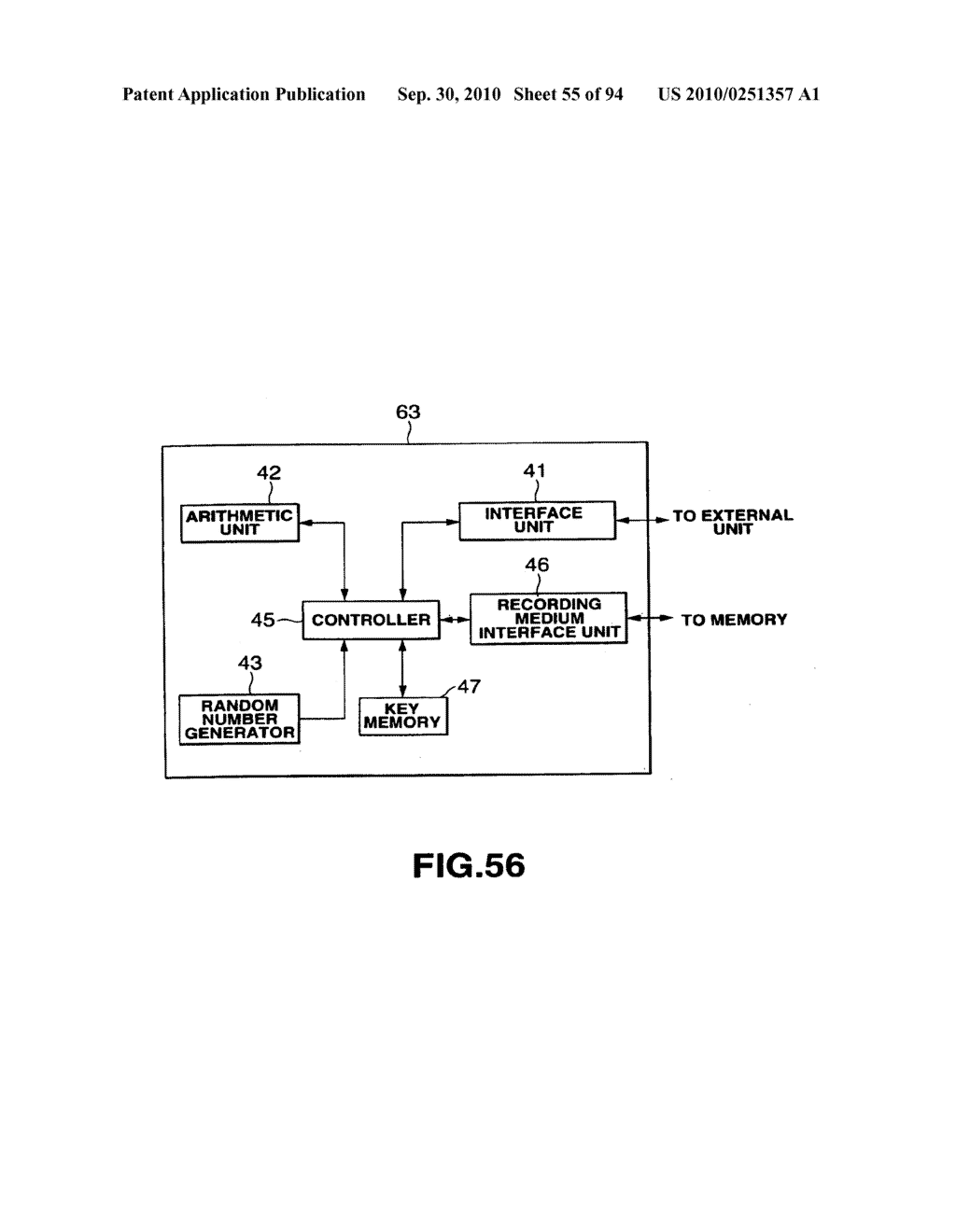 DATA TRANSMITTING SYSTEM AND METHOD, DRIVE UNIT, ACCESS METHOD, DATA RECORDING MEDIUM, RECORDING MEDIUM PRODUCING APPARATUS AND METHOD - diagram, schematic, and image 56