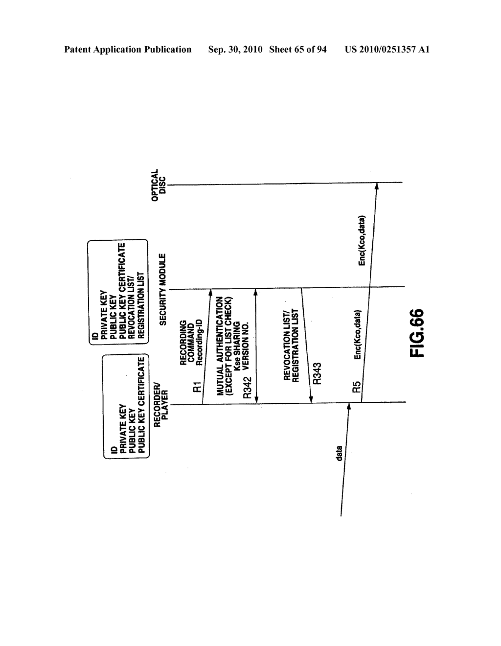 DATA TRANSMITTING SYSTEM AND METHOD, DRIVE UNIT, ACCESS METHOD, DATA RECORDING MEDIUM, RECORDING MEDIUM PRODUCING APPARATUS AND METHOD - diagram, schematic, and image 66