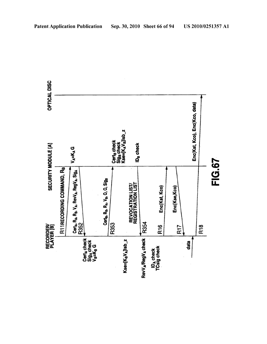 DATA TRANSMITTING SYSTEM AND METHOD, DRIVE UNIT, ACCESS METHOD, DATA RECORDING MEDIUM, RECORDING MEDIUM PRODUCING APPARATUS AND METHOD - diagram, schematic, and image 67