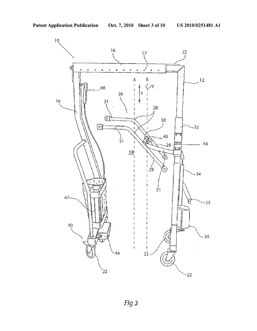 APPARATUS FOR TRANSFERRING A PERSON FROM A WHEELCHAIR TO A FIXED SEAT - diagram, schematic, and image 04