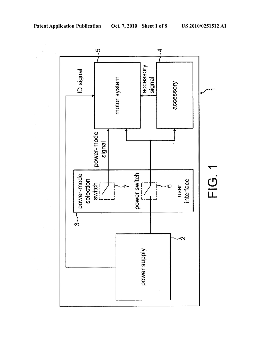 CONTROL OF AN ELECTRIC MACHINE - diagram, schematic, and image 02