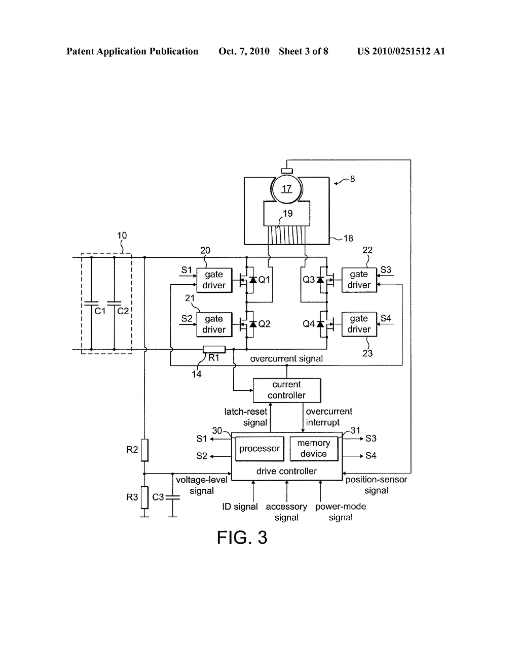 CONTROL OF AN ELECTRIC MACHINE - diagram, schematic, and image 04