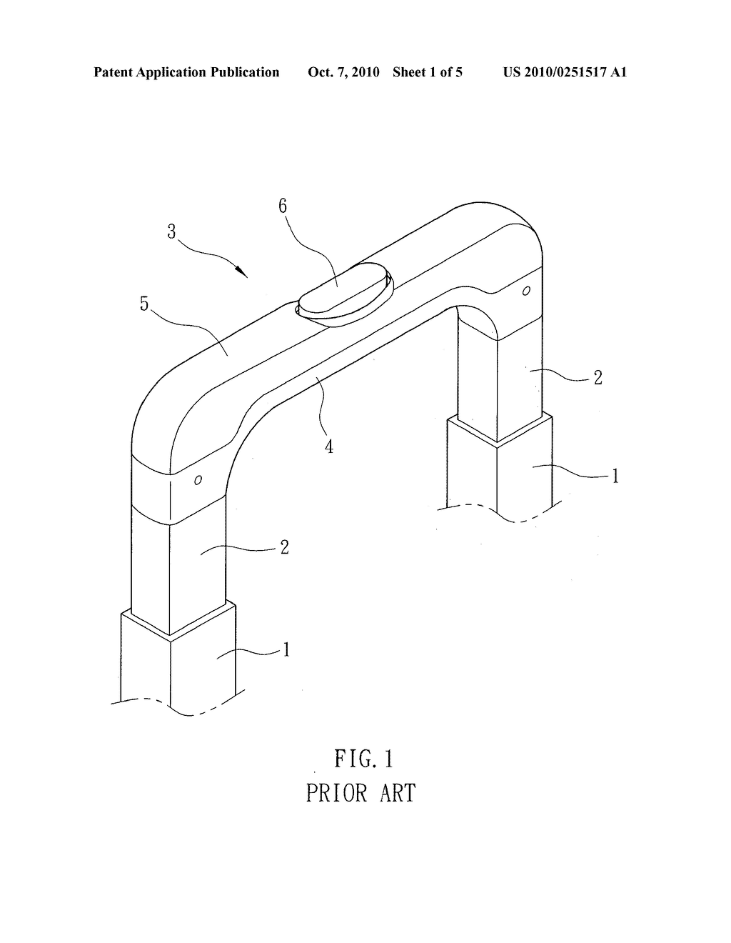 Control handle of a retractable handle assembly for travel bag - diagram, schematic, and image 02