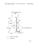 Vehicle hitch apparatus and sign carrier diagram and image