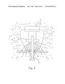 Method of and device for attracting aquatic life forms using bubble and sound formation in an aquatic environment diagram and image