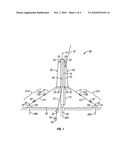 HELICOPTER TRANSPORTABLE ANTENNA MAST AND STAY CABLE SYSTEM diagram and image