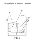 Portable cooler with internal ice maker diagram and image