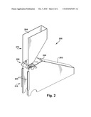 Lockable Hinge For A Saw Blade Guard diagram and image