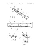 IM-lock for weapons having preloaded projectiles diagram and image