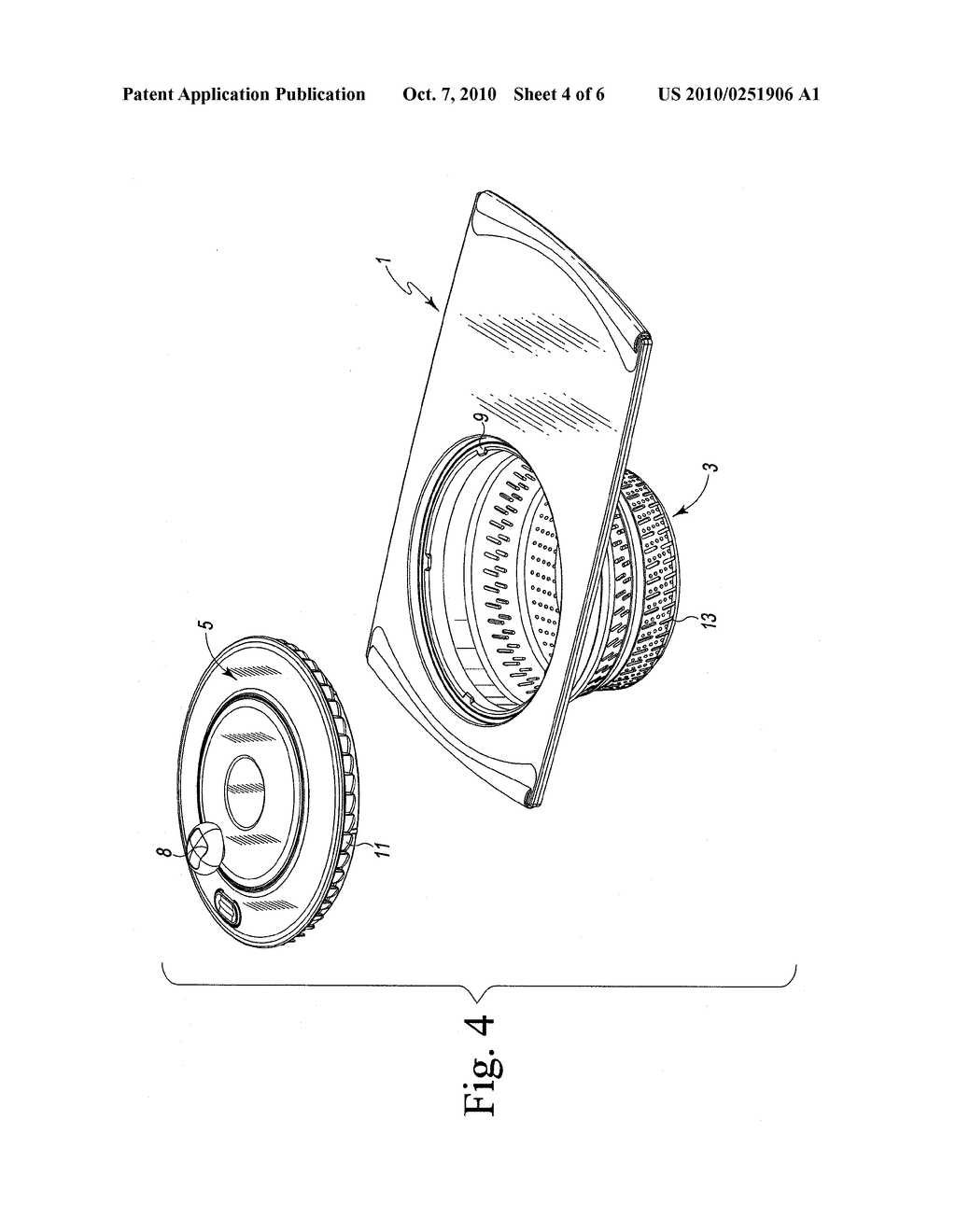 SALAD SPINNER - diagram, schematic, and image 05