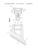 SACRIFICIAL ELECTRODE MOUNTING STRUCTURE diagram and image