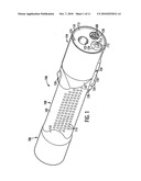 COMBINATION NON-LETHAL PROJECTILE LAUNCHER AND FLASH LIGHT diagram and image