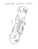 COMBINATION NON-LETHAL PROJECTILE LAUNCHER AND FLASH LIGHT diagram and image